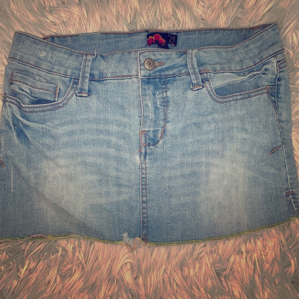 Jean skirt